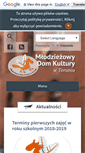 Mobile Screenshot of mdktorun.pl